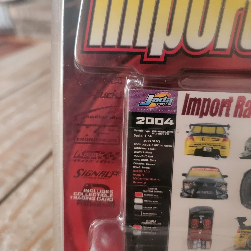 JADA Toys Import Racer! 2004 MITSUBISHI LANCER EVOLUTION VIII Wave 6 #049 NIB